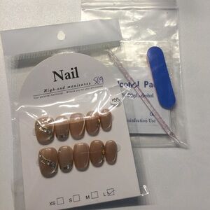 Brand New Hand Made Press on Nails # 155